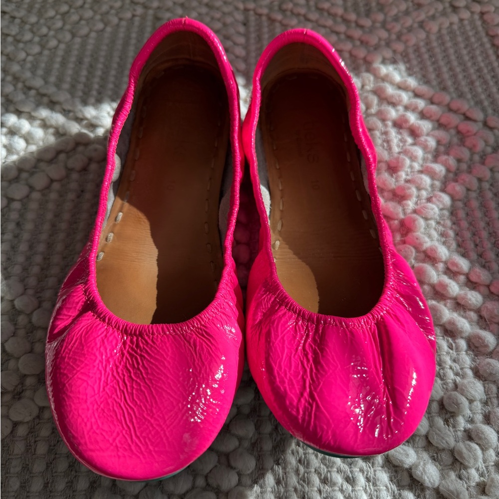 Tieks Pop Pink Ballet Flats